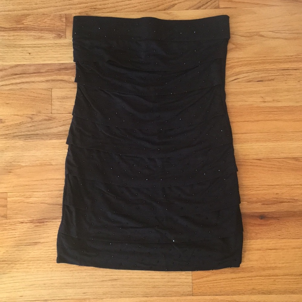Forever 21 Black Tube Top Size Medium